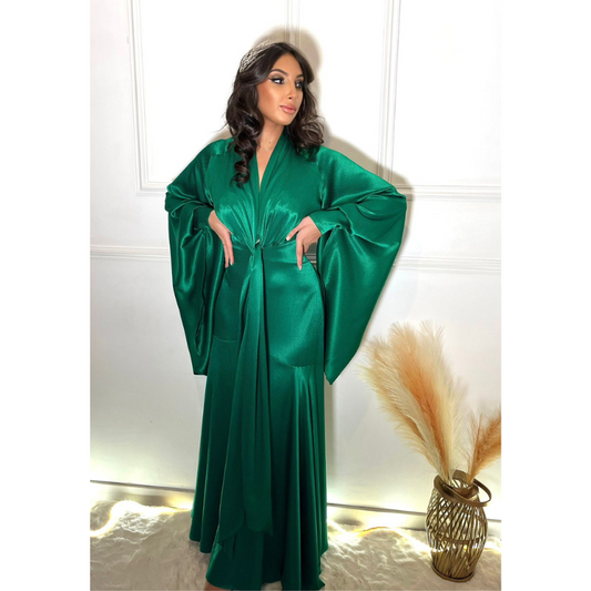 Robe de cocktail Vert Emeraude